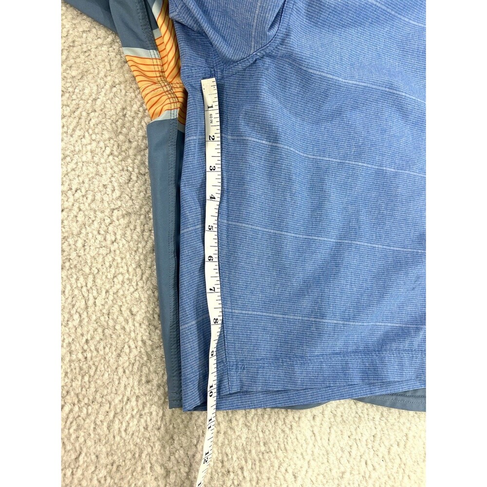 O’Neill + Hang Ten Board Shorts Men 38 Blue Orange Swim Trunks Surf Beach Chino - Picture 7 of 14